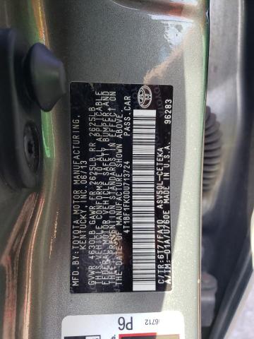 Photo 11 VIN: 4T1BF1FK0DU713724 - TOYOTA CAMRY L 