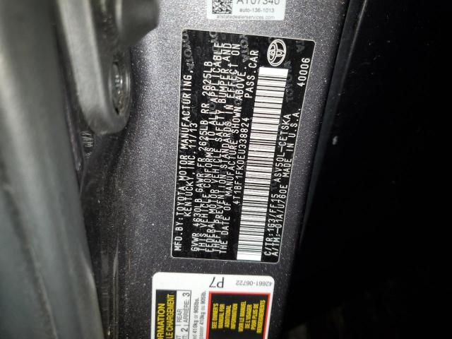 Photo 11 VIN: 4T1BF1FK0EU338824 - TOYOTA CAMRY L 