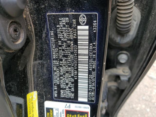 Photo 11 VIN: 4T1BF1FK0EU340833 - TOYOTA CAMRY L 