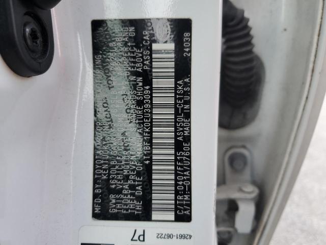 Photo 12 VIN: 4T1BF1FK0EU393094 - TOYOTA CAMRY 