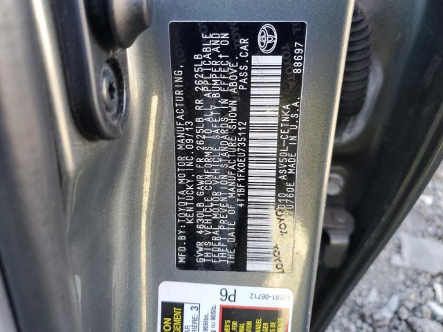 Photo 11 VIN: 4T1BF1FK0EU735112 - TOYOTA CAMRY 