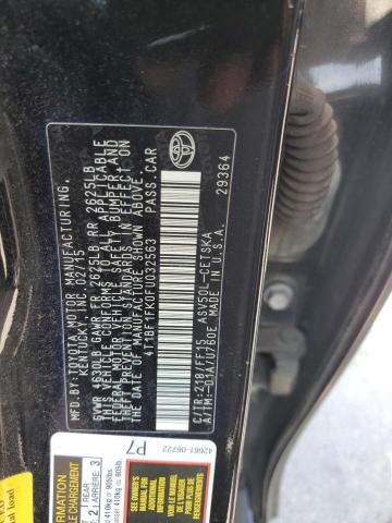 Photo 11 VIN: 4T1BF1FK0FU032563 - TOYOTA CAMRY LE 