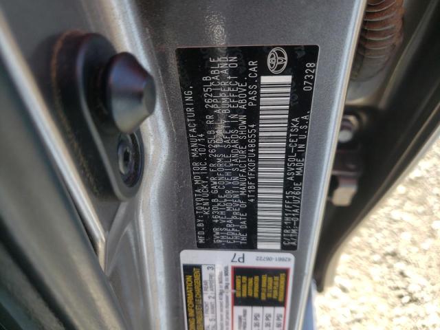 Photo 11 VIN: 4T1BF1FK0FU486554 - TOYOTA CAMRY 