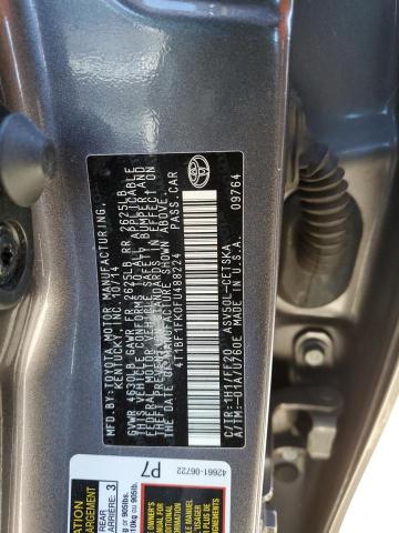 Photo 11 VIN: 4T1BF1FK0FU488224 - TOYOTA CAMRY LE 