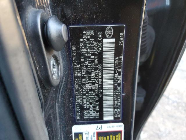 Photo 11 VIN: 4T1BF1FK0FU985385 - TOYOTA CAMRY LE 