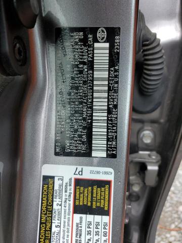 Photo 11 VIN: 4T1BF1FK0GU137959 - TOYOTA CAMRY LE 