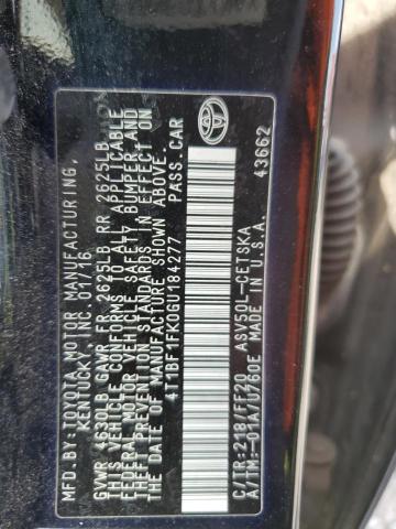 Photo 11 VIN: 4T1BF1FK0GU184277 - TOYOTA CAMRY 