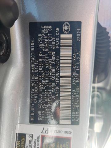 Photo 12 VIN: 4T1BF1FK0GU246745 - TOYOTA CAMRY LE 