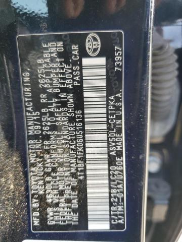 Photo 11 VIN: 4T1BF1FK0GU516136 - TOYOTA CAMRY LE 