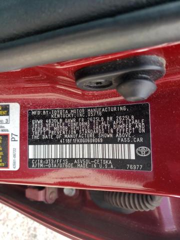 Photo 9 VIN: 4T1BF1FK0GU608069 - TOYOTA CAMRY LE 