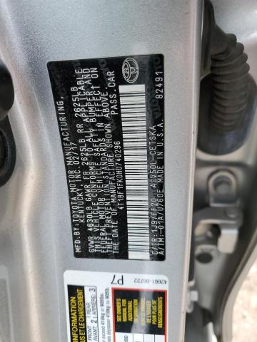 Photo 11 VIN: 4T1BF1FK0HU740296 - TOYOTA CAMRY 