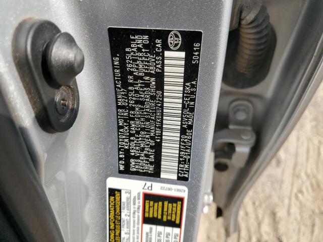 Photo 12 VIN: 4T1BF1FK0HU747250 - TOYOTA CAMRY LE 