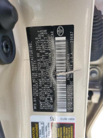 Photo 11 VIN: 4T1BF1FK1CU004606 - TOYOTA CAMRY 