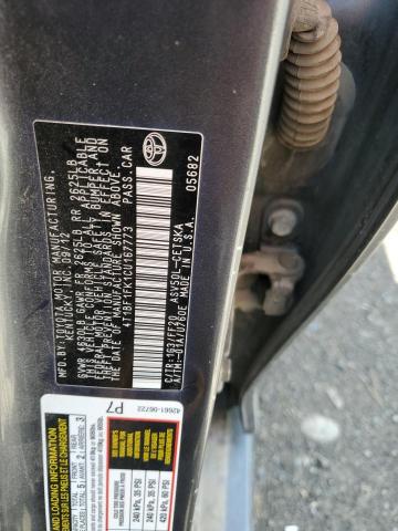 Photo 11 VIN: 4T1BF1FK1CU167773 - TOYOTA CAMRY 