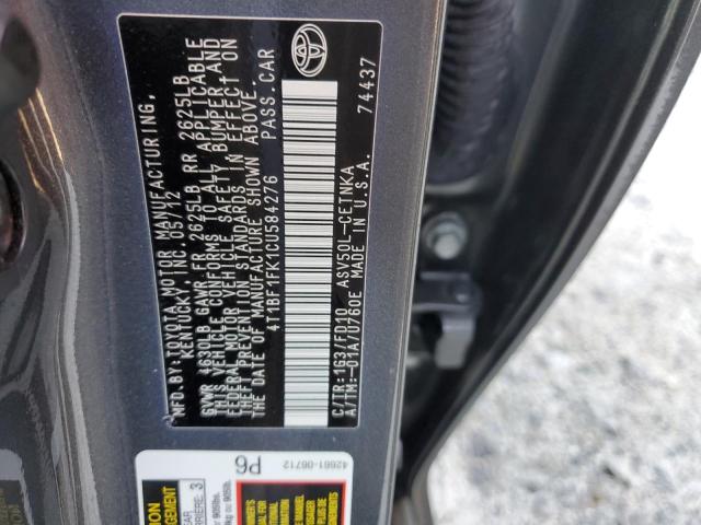 Photo 11 VIN: 4T1BF1FK1CU584276 - TOYOTA CAMRY BASE 