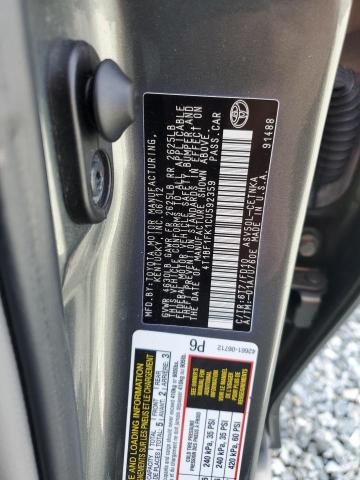 Photo 10 VIN: 4T1BF1FK1CU592359 - TOYOTA CAMRY BASE 