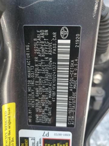 Photo 12 VIN: 4T1BF1FK1DU241372 - TOYOTA CAMRY L 