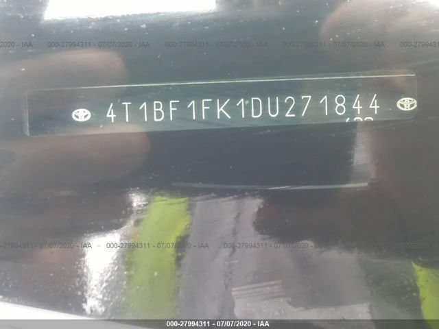 Photo 8 VIN: 4T1BF1FK1DU271844 - TOYOTA CAMRY 