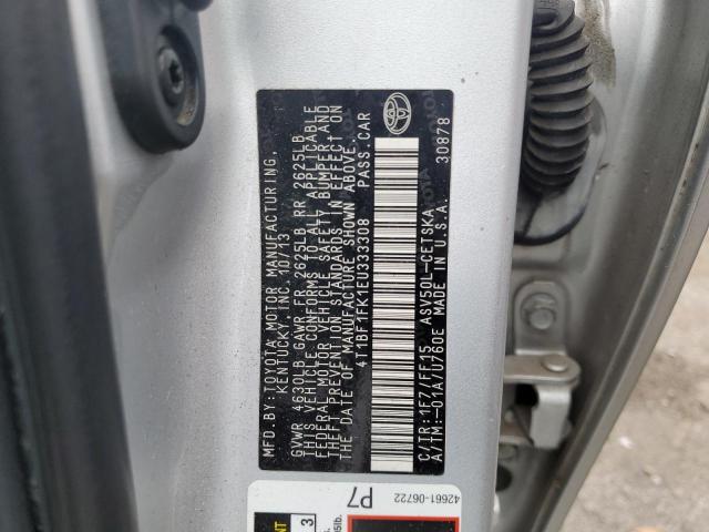 Photo 9 VIN: 4T1BF1FK1EU333308 - TOYOTA CAMRY L 