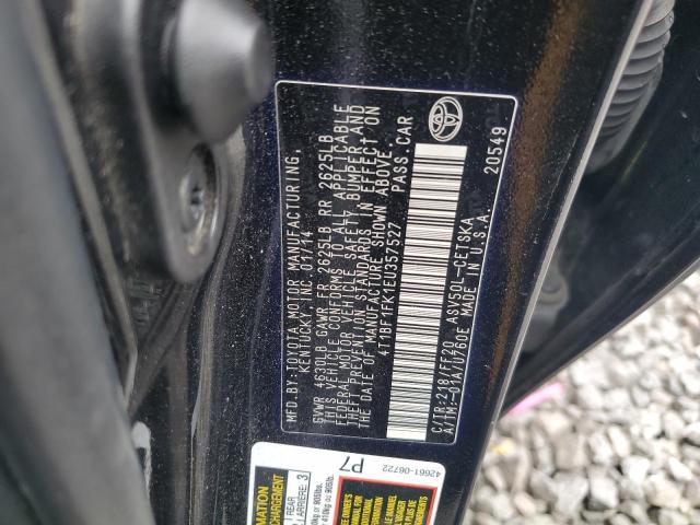 Photo 11 VIN: 4T1BF1FK1EU357527 - TOYOTA CAMRY L 