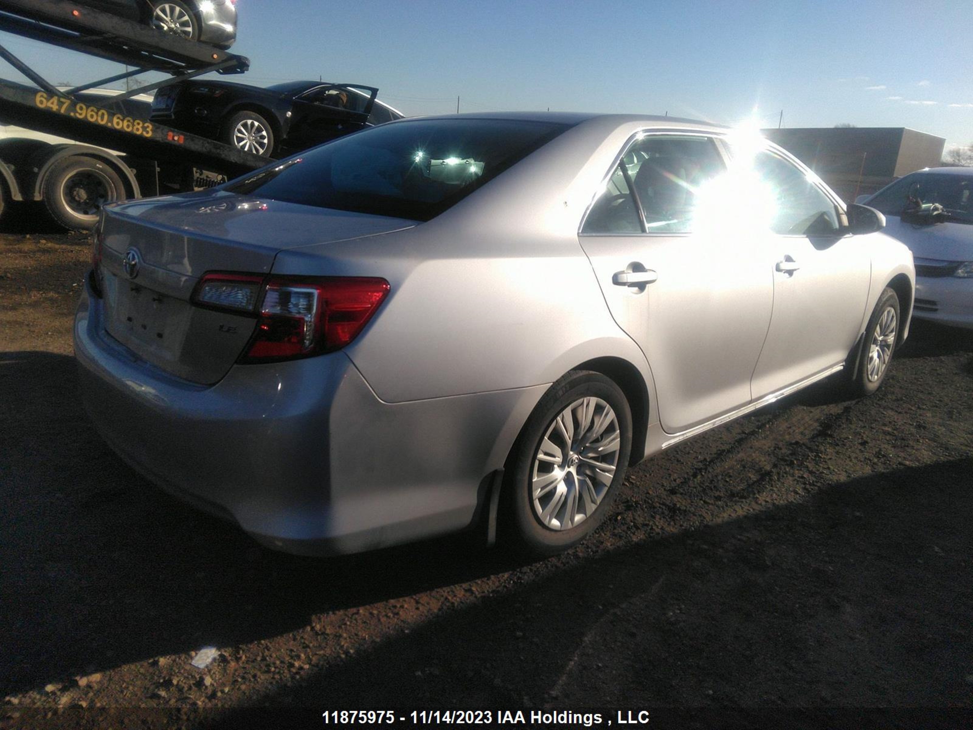 Photo 3 VIN: 4T1BF1FK1EU378992 - TOYOTA CAMRY 