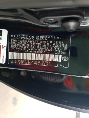 Photo 9 VIN: 4T1BF1FK1EU437121 - TOYOTA CAMRY L 