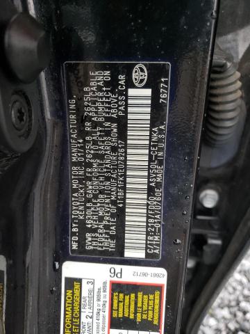 Photo 9 VIN: 4T1BF1FK1EU782617 - TOYOTA CAMRY L 