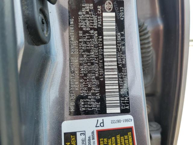 Photo 11 VIN: 4T1BF1FK1FU040784 - TOYOTA CAMRY 