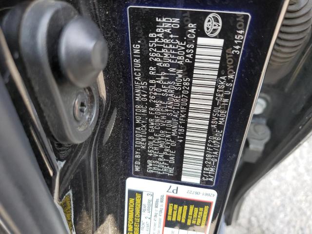 Photo 9 VIN: 4T1BF1FK1FU070285 - TOYOTA CAMRY LE 