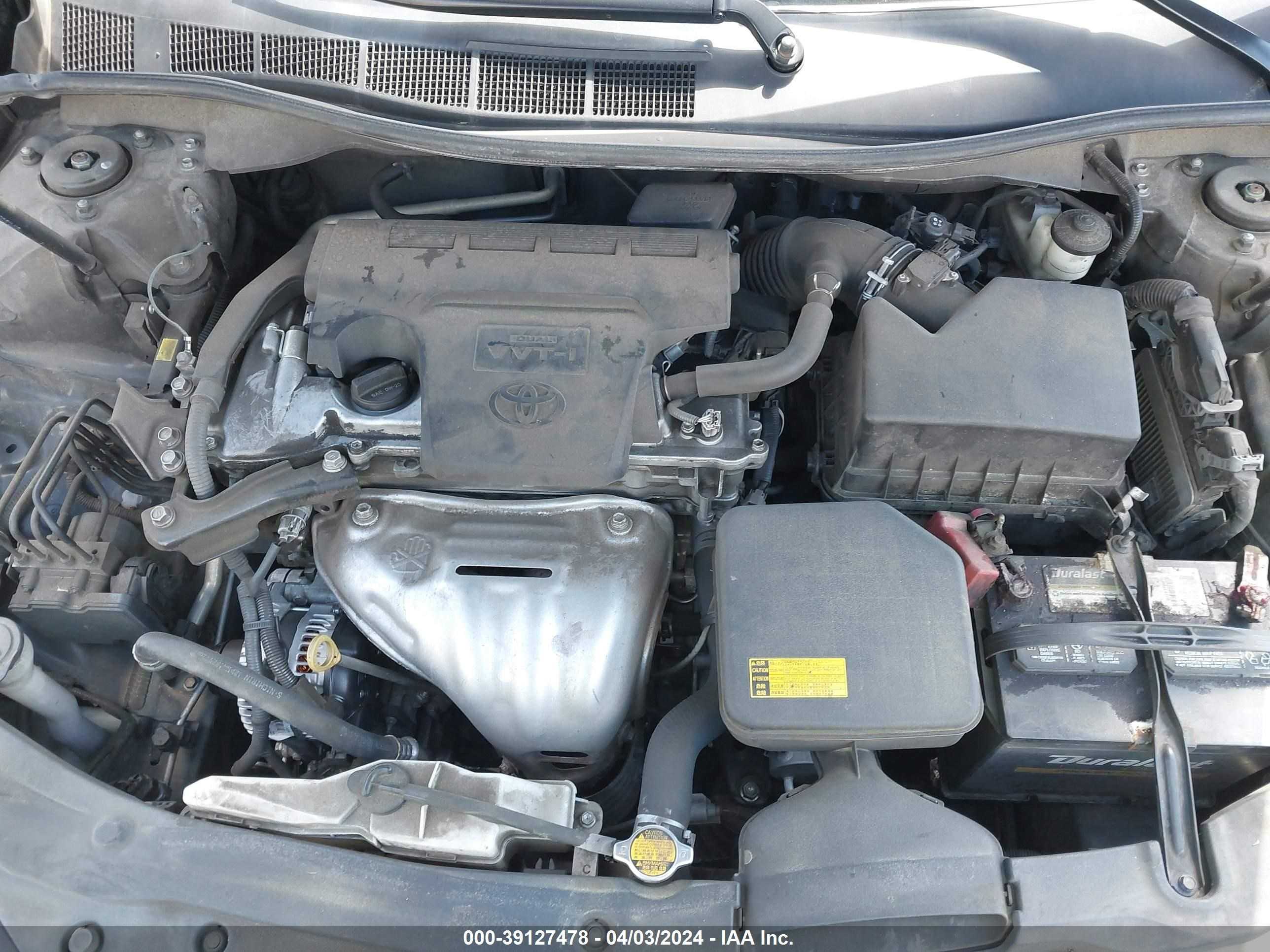 Photo 9 VIN: 4T1BF1FK1FU079035 - TOYOTA CAMRY 