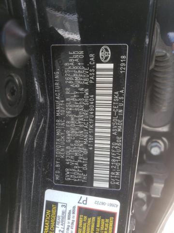 Photo 11 VIN: 4T1BF1FK1FU490404 - TOYOTA CAMRY 