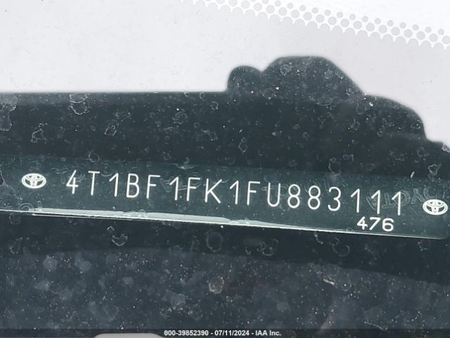 Photo 8 VIN: 4T1BF1FK1FU883111 - TOYOTA CAMRY 