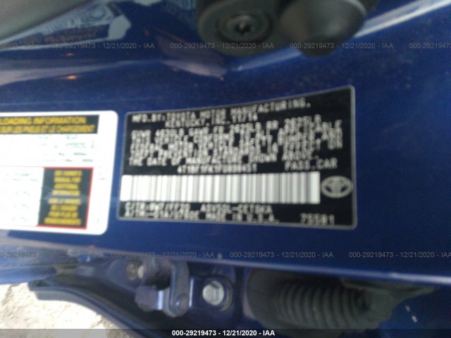 Photo 8 VIN: 4T1BF1FK1FU898451 - TOYOTA CAMRY 