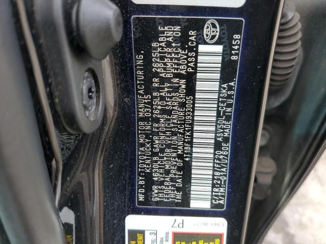 Photo 11 VIN: 4T1BF1FK1FU933005 - TOYOTA CAMRY LE 