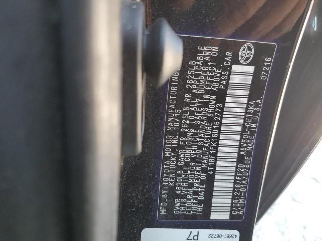 Photo 12 VIN: 4T1BF1FK1GU162773 - TOYOTA CAMRY 