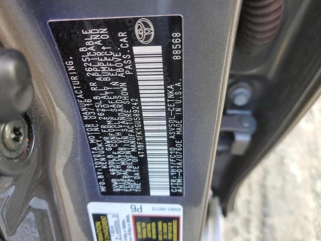 Photo 11 VIN: 4T1BF1FK1GU589242 - TOYOTA CAMRY 