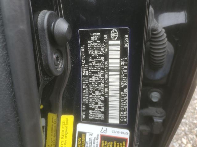 Photo 12 VIN: 4T1BF1FK1HU311636 - TOYOTA CAMRY LE 