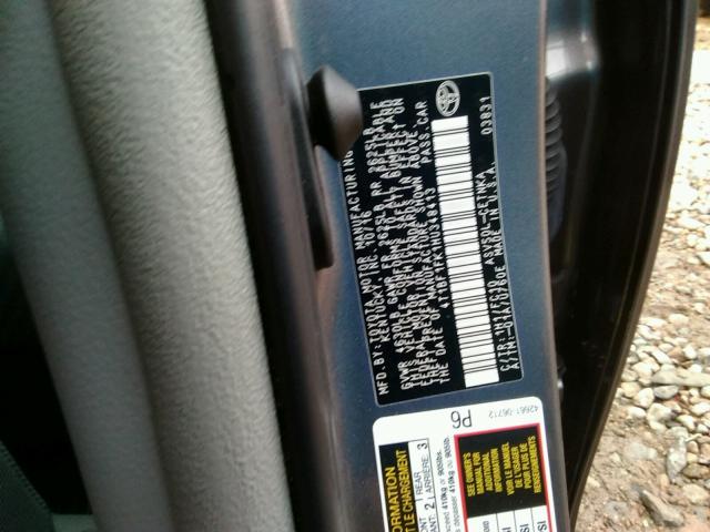 Photo 9 VIN: 4T1BF1FK1HU348413 - TOYOTA CAMRY LE 