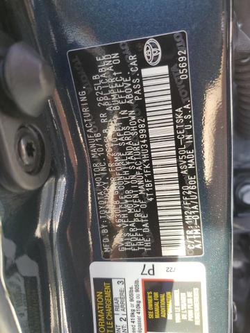 Photo 11 VIN: 4T1BF1FK1HU349982 - TOYOTA CAMRY LE 