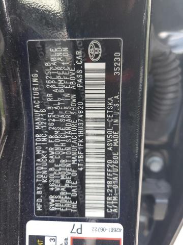 Photo 12 VIN: 4T1BF1FK1HU374820 - TOYOTA CAMRY 