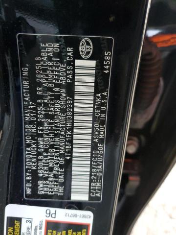 Photo 12 VIN: 4T1BF1FK1HU382397 - TOYOTA CAMRY 