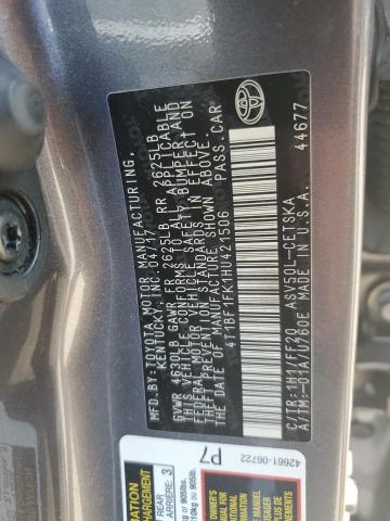 Photo 11 VIN: 4T1BF1FK1HU421506 - TOYOTA CAMRY 