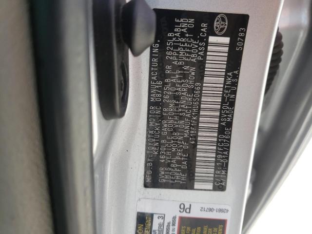 Photo 9 VIN: 4T1BF1FK1HU650669 - TOYOTA CAMRY LE 