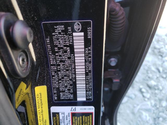 Photo 9 VIN: 4T1BF1FK1HU773324 - TOYOTA CAMRY LE 