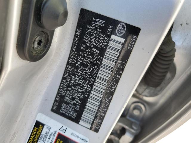 Photo 11 VIN: 4T1BF1FK2CU037923 - TOYOTA CAMRY 