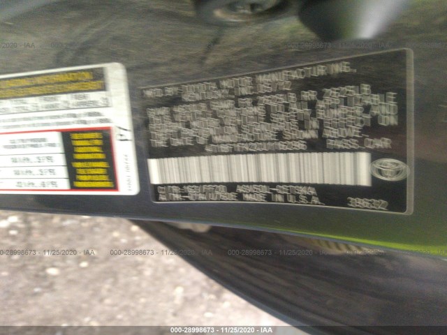 Photo 8 VIN: 4T1BF1FK2CU116296 - TOYOTA CAMRY 