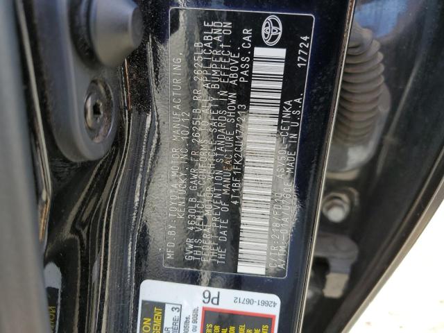 Photo 11 VIN: 4T1BF1FK2CU177213 - TOYOTA CAMRY BASE 