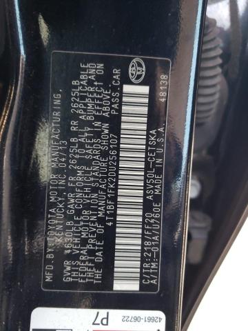 Photo 9 VIN: 4T1BF1FK2DU256107 - TOYOTA CAMRY 