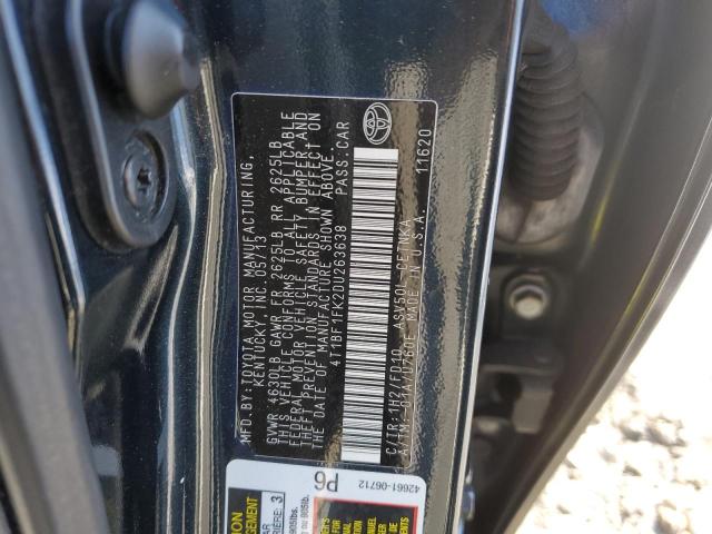 Photo 11 VIN: 4T1BF1FK2DU263638 - TOYOTA CAMRY 