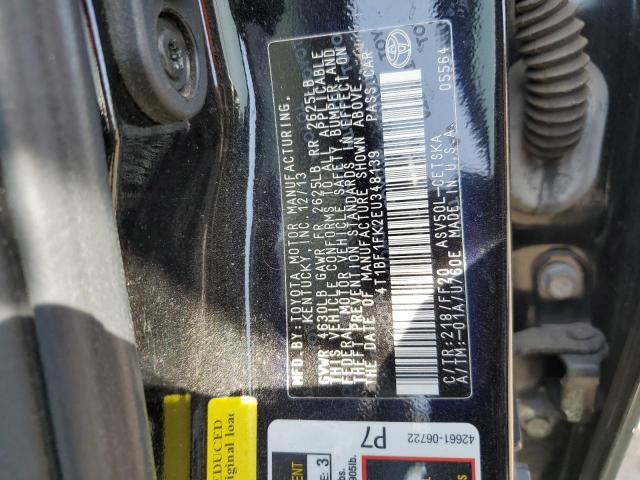 Photo 12 VIN: 4T1BF1FK2EU348139 - TOYOTA CAMRY L 